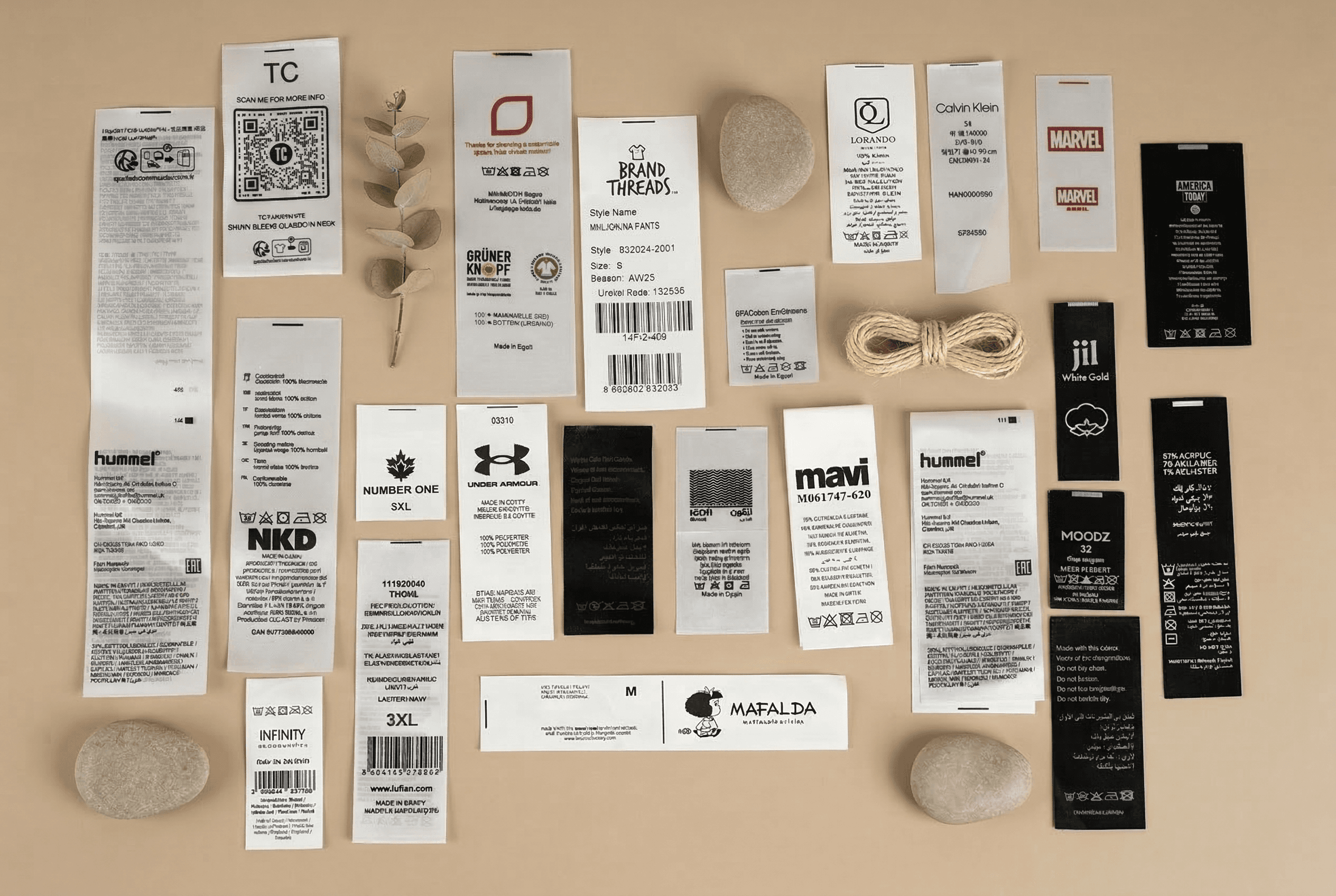 Printed Fabric Labels