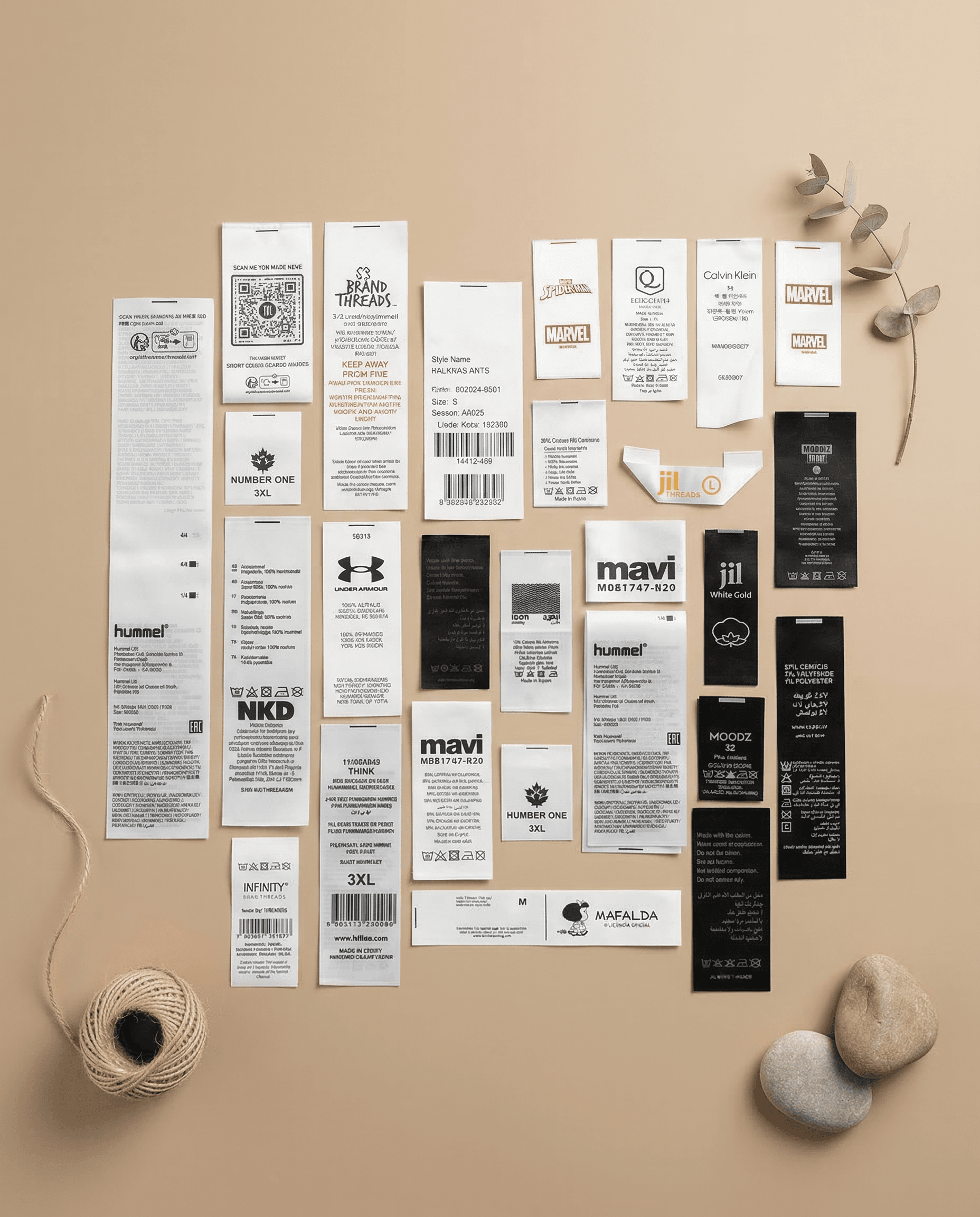 Printed Fabric Labels